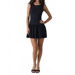 NEW BTB LOS ANGELES lou mini dress in black